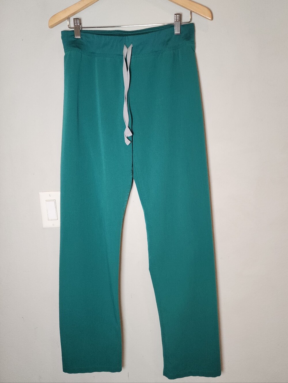 Figs Small Tall Hunter Green Livingston Basic Scrub Pants Womens PO# 1328